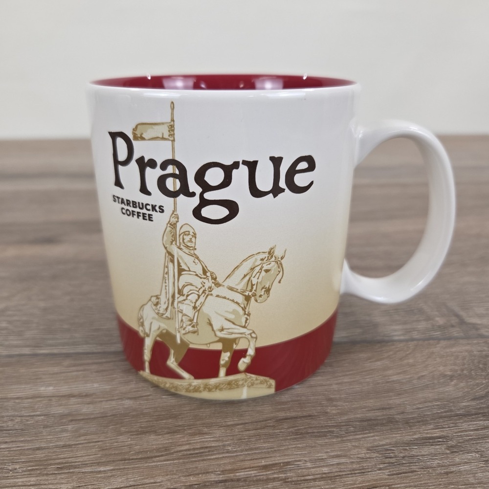 Starbucks Prague Coffee Tea Mug 16oz Global Icon Collector Series 2010